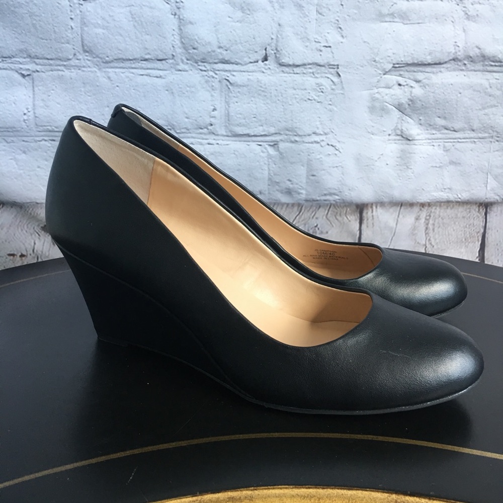 Jessica Simpson Black Wedge Heel Size 10M